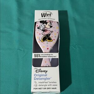 Wet Brush Disney Minnie Mouse Original Detangler - Pink Polka Dot